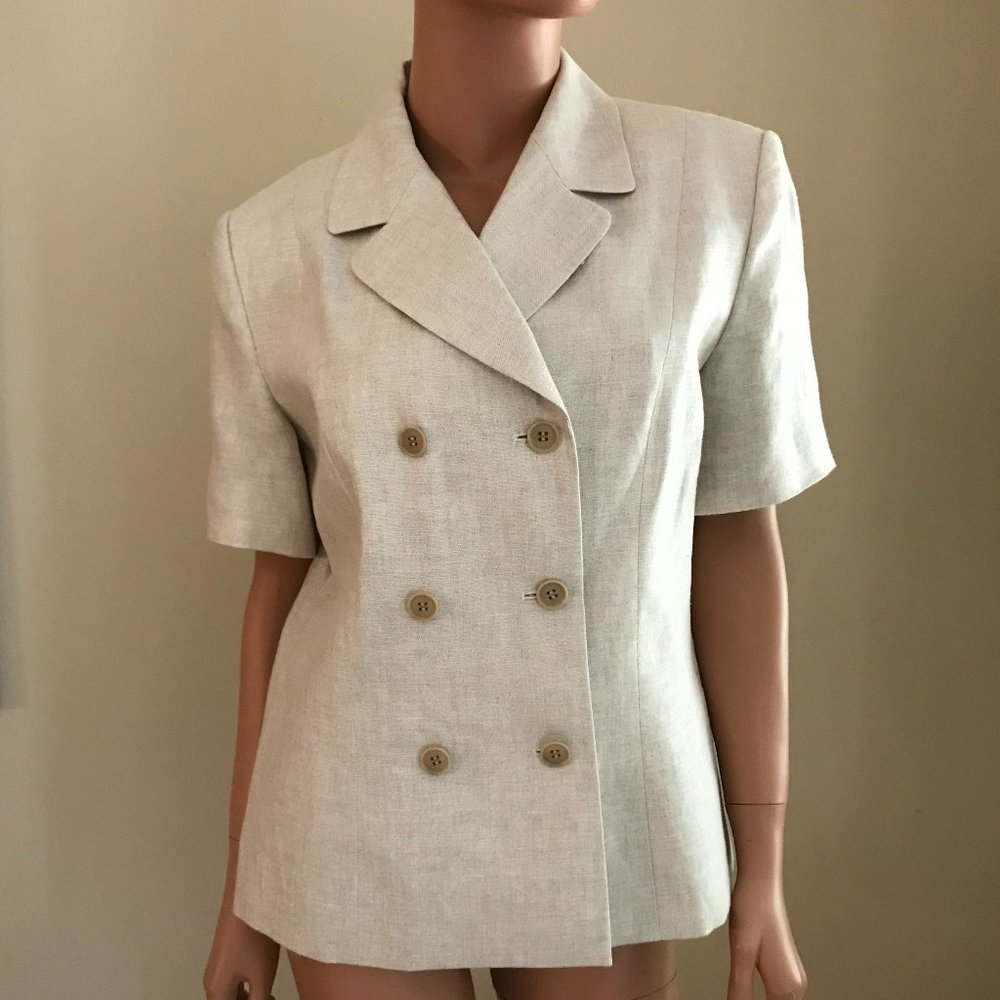 Talbots Double Breasted Blazer